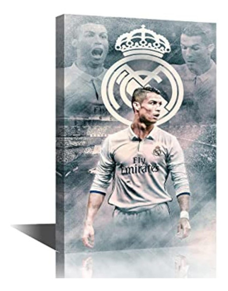 Tishiron Cr7 - Póster Artístico En Lienzo Para 0