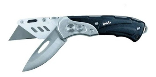 Cutter Industrial Kwb Trincheta Gris 2 Hojas 20mm 0