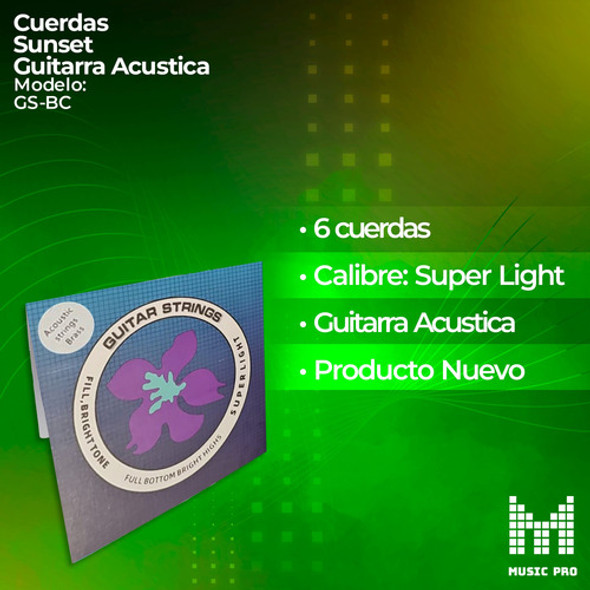 Encordado Acústica Sonido Limpio Excelente Calidad 1