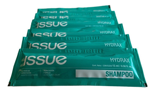 Shampoo Issue Hydrax Hotelero Caja X 24 Sachets 15ml | Hotel 0