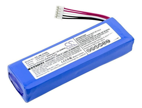 Bat Gsp1029102r P/ Jbl Charge 2 2015 Special Edition Local 1