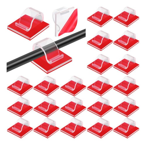 240 Clips Para Cables, Clips Para Luces Adhesivas, Clips Par 0