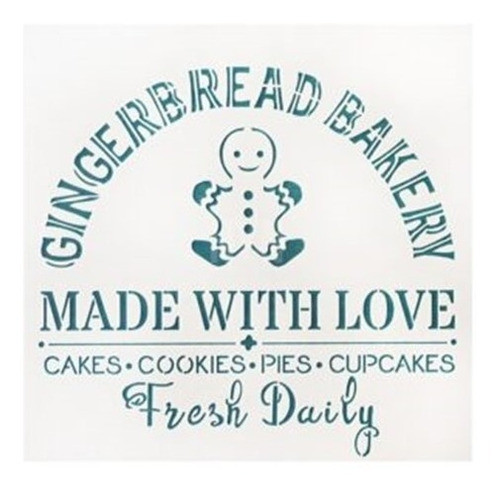 Stencils - Linea Navidad Ne003 20x20 - Hyn 0