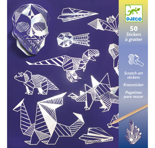 Láminas Para Raspar - Niños - Djeco - Dj09737 1