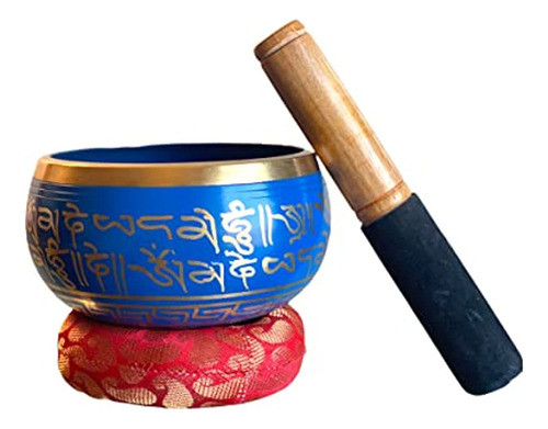 Cuenco De Canto Tibetano De Nature's Own Budista De 4,5 PuLG 0