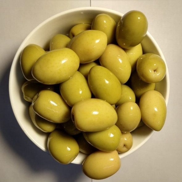 Aceitunas Verde Extra Grandes En Salmuera Gullo Vidrio 330gr 1