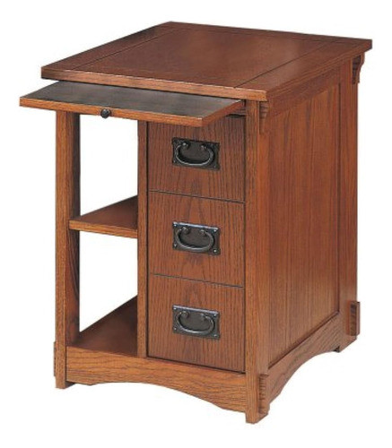 Powell Revista Mission Roble Gabinete Mesa 0