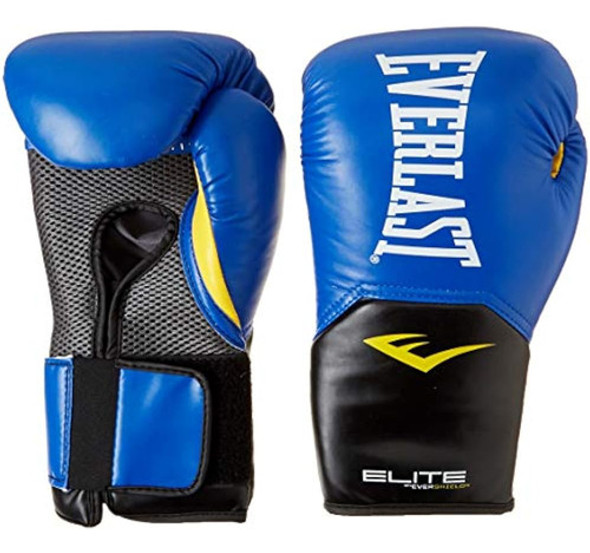 Everlast Elite Pro Style Training Glove, Azul, 16 Oz 0