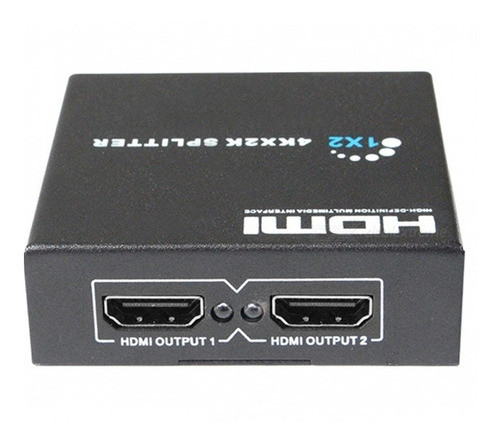 Splitter Hdmi 1x2 Activo 3d 2k 4k Duplica La Imagen Divisor 0
