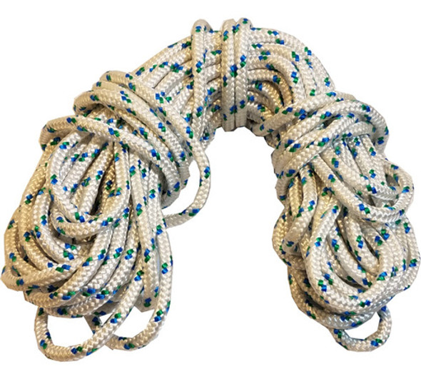 Cuerda Natica Para Camping Espesor 8mm Pack De 20 Metros 0