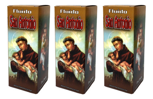 Pack Fluido X 3 San Antonio X 100cc Pai Joao 0