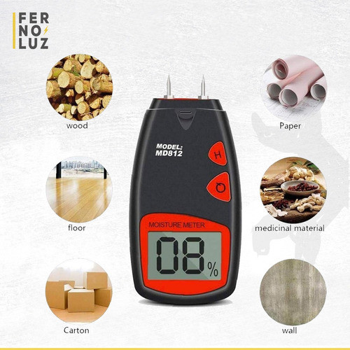 Detector Medidor Humedad Concreto Madera Paredes Guiller 1
