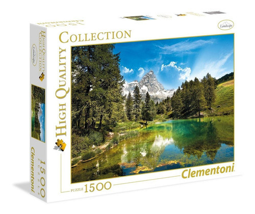 Puzzle 1500 Piezas Blue Lake Clementoni - Mosca 0
