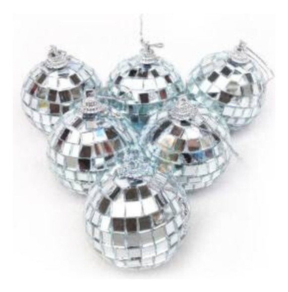 Bola Espejada N3 Esfera Vidrio Recortado Oferta Pack X48 0