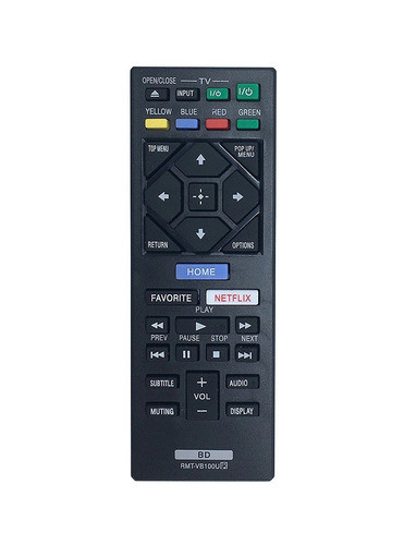 Nuevo Blu-ray Reproductor De Dvd Rmt-vb100u Control Remoto P 1