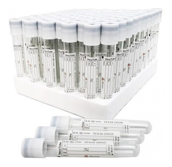 Tubos Secos Sin Aditivo Vacios 10ml Bluttest Prp Vacio X 100 0 Tubos Secos Sin Aditivo Vacios 10ml Bluttest Prp Vacio X 100 0