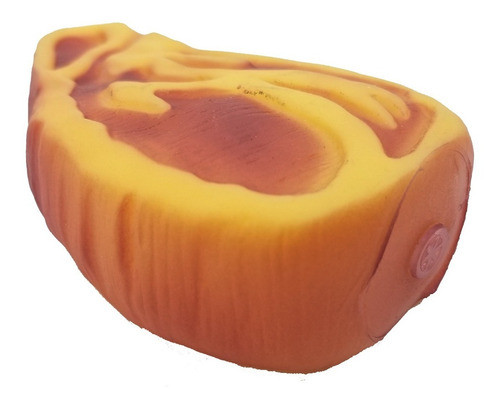 Juguete Carne Con Chifle Para Perros Mascotas 10cm 0