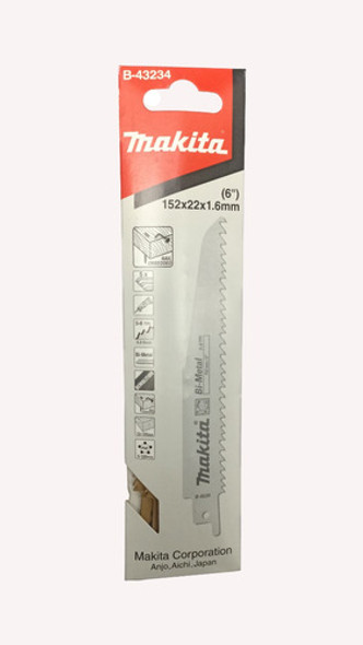 Sierra Sable Makita B-43234 Bimet Madera Clavos 152mm X5 Bb 0