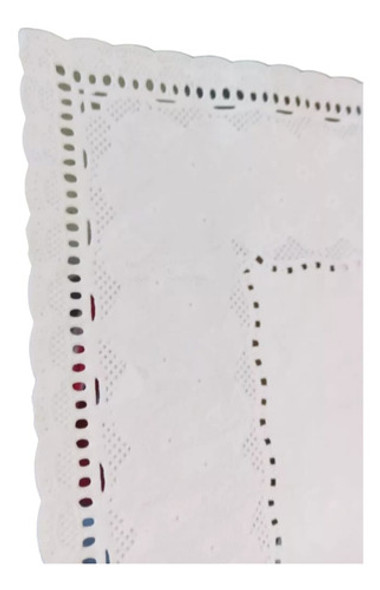 Pack X 20 Unidades Rodal Blonda Rectangular Blanco  25 X 37 0 Pack X 20 Unidades Rodal Blonda Rectangular Blanco  25 X 37 0