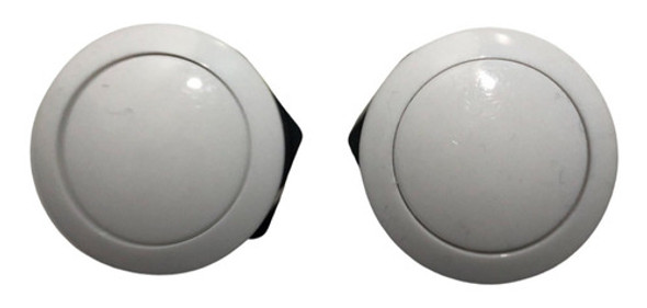 1 Interruptor De Luz Y 1 Pulsador Encendido Longvie Blanco 0