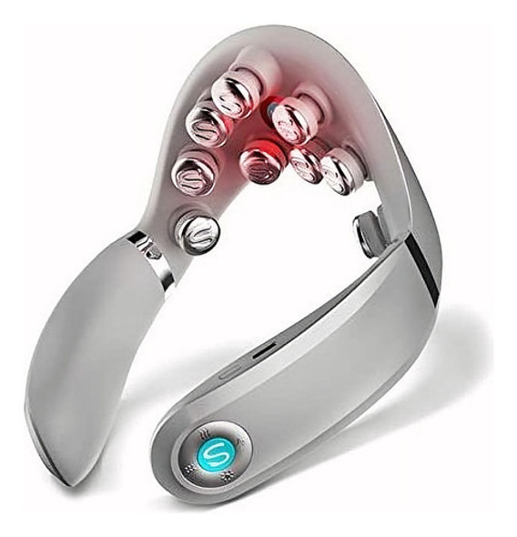 Masajeador Cuello Calor Infrarrojo Vibración Inalámbrico 0