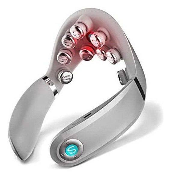 Masajeador Cuello Calor Infrarrojo Vibración Inalámbrico 1