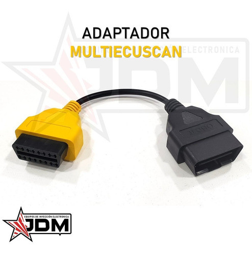 Adaptador Fiat Multiecuscan Amarillo Sistemas Can - Jdm 1