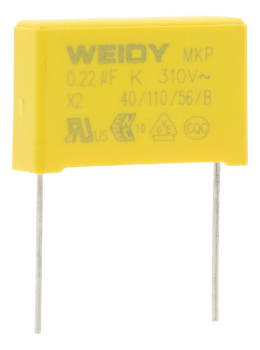 10 Capacitores Polipropileno 0.22uf X2 220nf 310v Ac Mkp 224 0