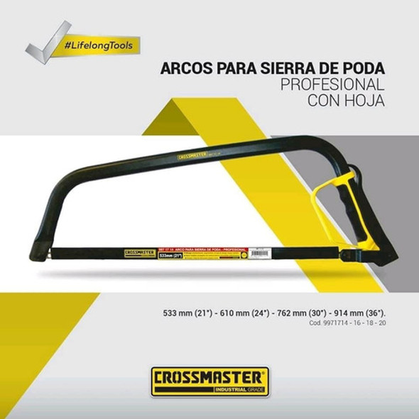 Arco Sierra De Poda Profesional Con Hoja 24 Pulgadas (610mm) 1