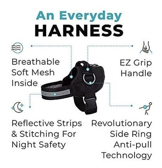 Pretal Arnes Acolchado Ajustable P/perros Talle L - Verde 1 Pretal Arnes Acolchado Ajustable P/perros Talle L - Verde 1