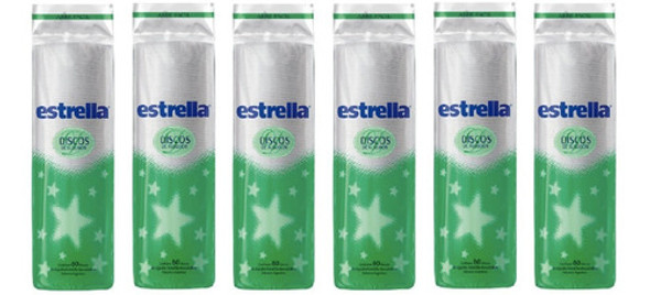 Estrella Discos Algodon Desmaquillantes  X 80 Gr 6 Unidades 0
