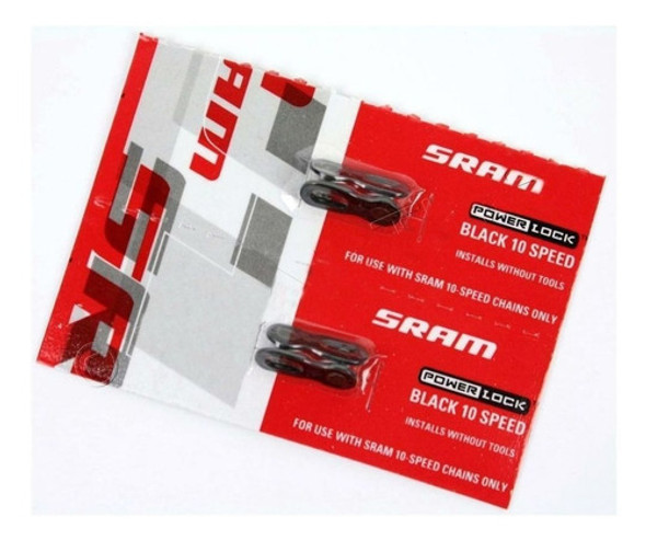 Conector De Cadena Sram Powerlock 10 V 4 Unidades 0 Conector De Cadena Sram Powerlock 10 V 4 Unidades 0