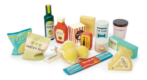 Juguete Supermercado Conjunto De Comestible Tender Leaf Ax ® 1