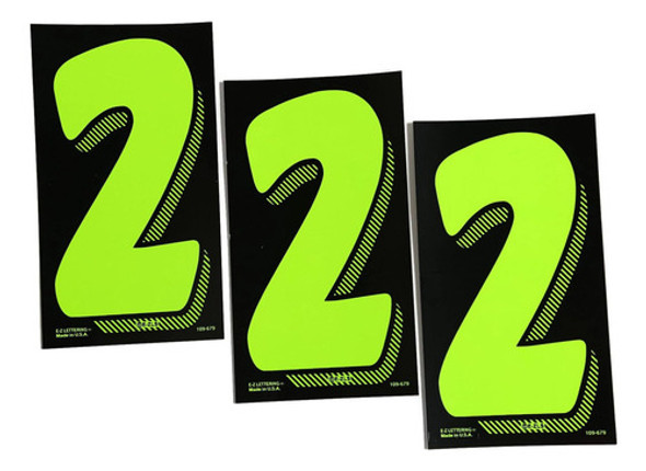 Números De Precios De Chartreuse Verde De 7 1/2 Conces... 0