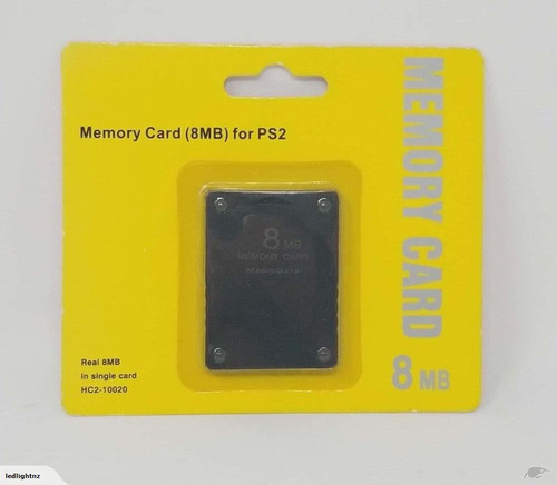 Memory Card 8 Mb Play2 Playstation 2 Ps2 Blister Sellado Envíos Garantía 1