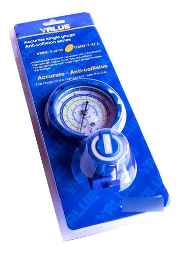 Kit Manifold Refrigeración Alta Y Baja value + 3 Mangueras 1