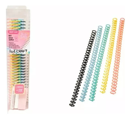 Anilladora Encuadernadora Smart Click+16 Anillos A4 Colores 0