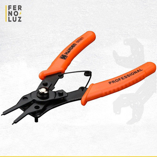 Juego De Pinzas Para Seeger 4 En 1 5pzas Harden Profesional 1