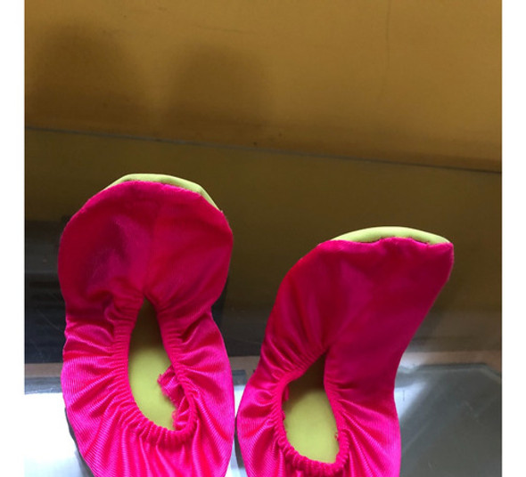 Badana Fluo Balerinas,pantuflas Para Eventos 22cm 0