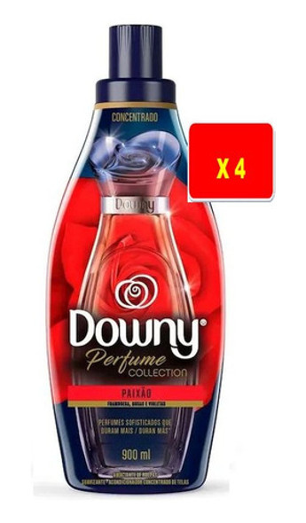 Suavizante Concentrado Downy Nuevo Paixão X 4 Unidades 0 Suavizante Concentrado Downy Nuevo Paixão X 4 Unidades 0