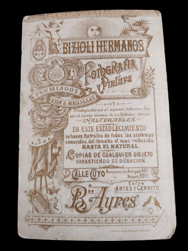 Foto Antigua Casa De Fotografía Bizioli  Bs. As - 477 1