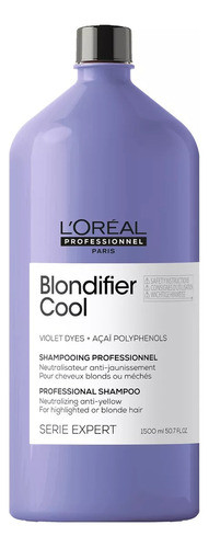 Shampoo Blondifier Cool + Regalo 2 Concentrados Serie Expert 1
