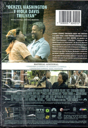 Barreras - Dvd Nuevo Original Cerrado - Mcbmi 1