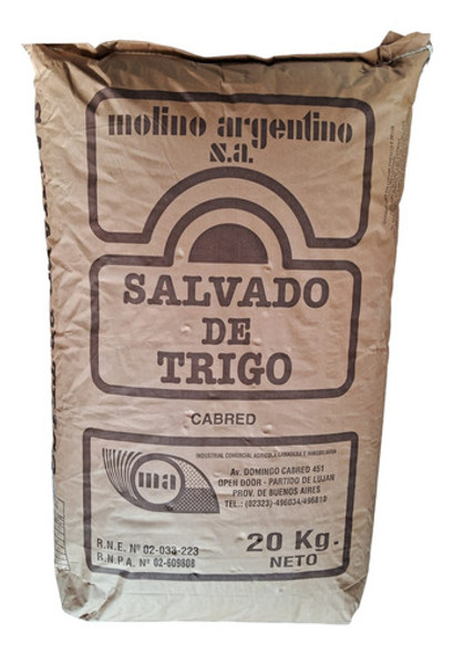Salvado De Trigo Fino X 20 Kg 0