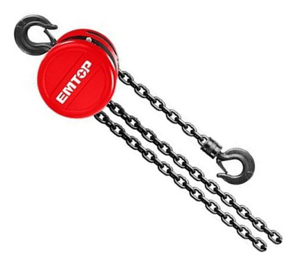 Aparejo Manual A Cadena 1 Tonelada 3 Mts Emtop Ecbk110 0 Aparejo Manual A Cadena 1 Tonelada 3 Mts Emtop Ecbk110 0