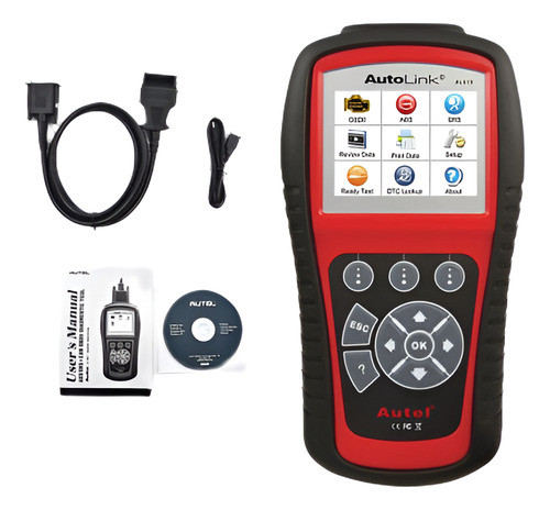 Autel Autolink Al619 Obdii Can Abs Y Srs Scan Scanner Tool B 0