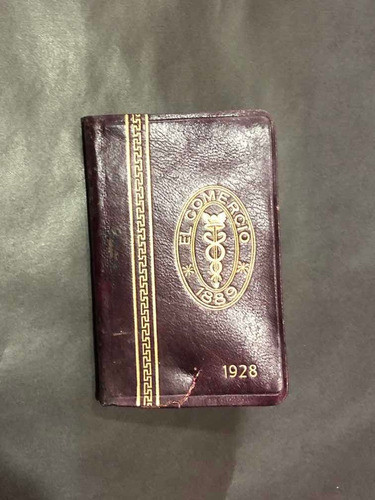Carnet Antiguo Libreta El Comercio 1928. 53020. 0