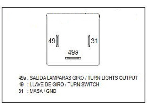 Destellador Eléctrico Relay Chevrolet 12v 3 Terminales 1