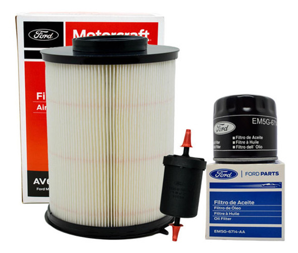 Kit 3 Filtros Aceite + Aire + Combust Ford Focus 1.6 - 2.0 0