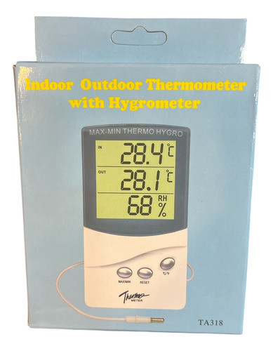 Termohigrómetro C/sonda Medidor Temperatura Y Humedad 1